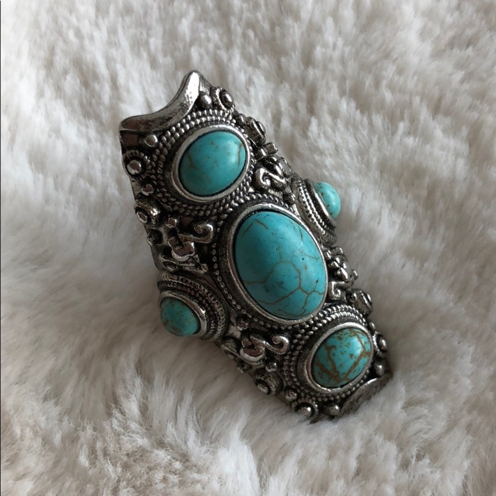 📣 SALE Statement Piece! Turquoise Ring